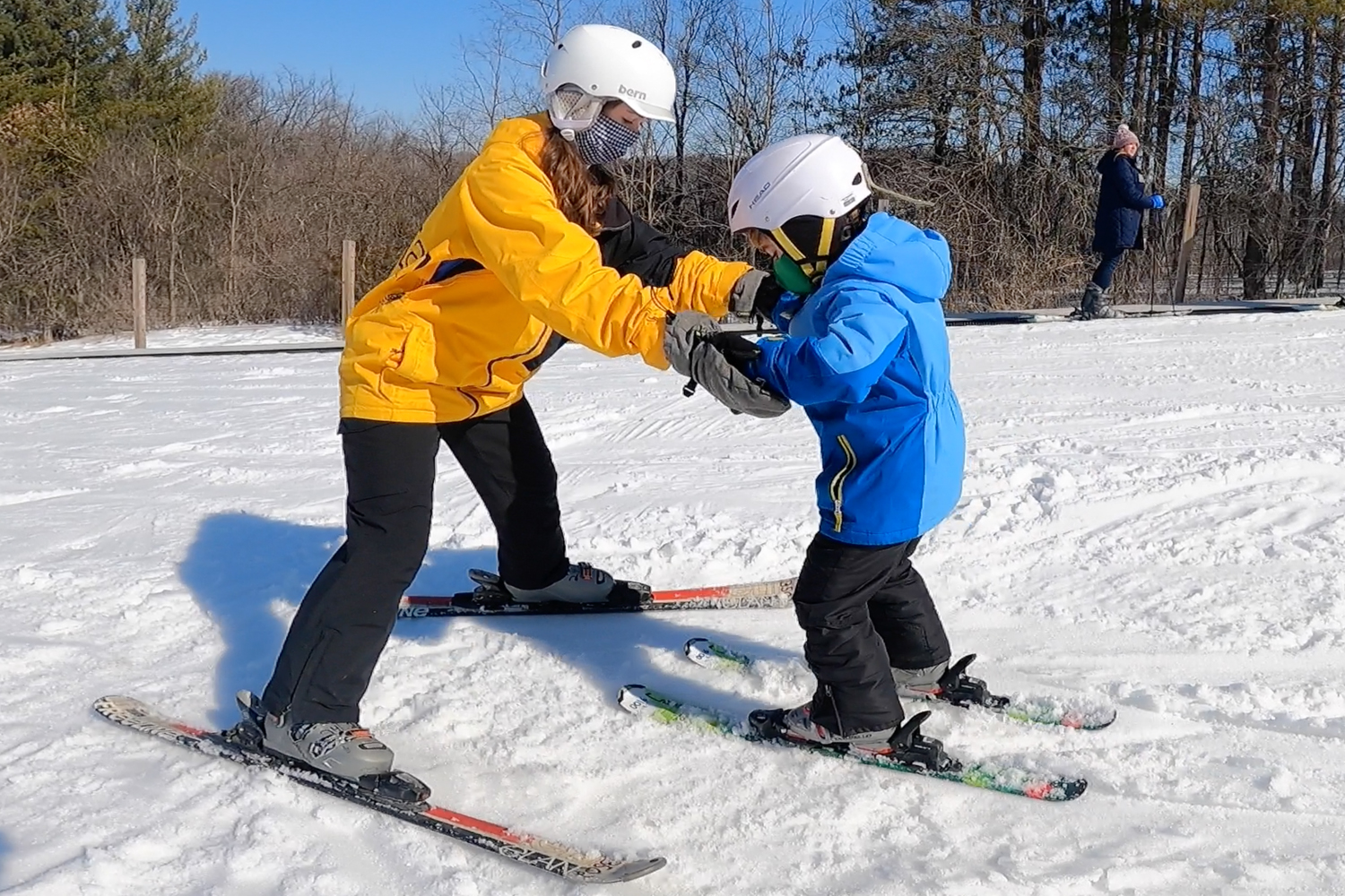 Winter Ski & Board Pants-Kids Ski Bib, Ages 4-7